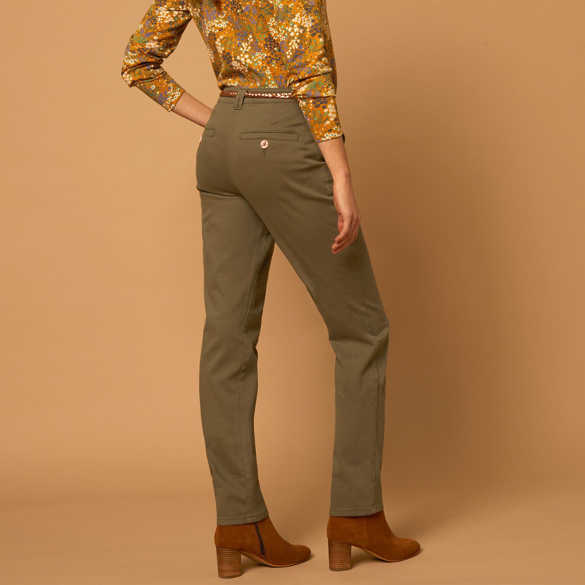 Pantalon chino stretch
