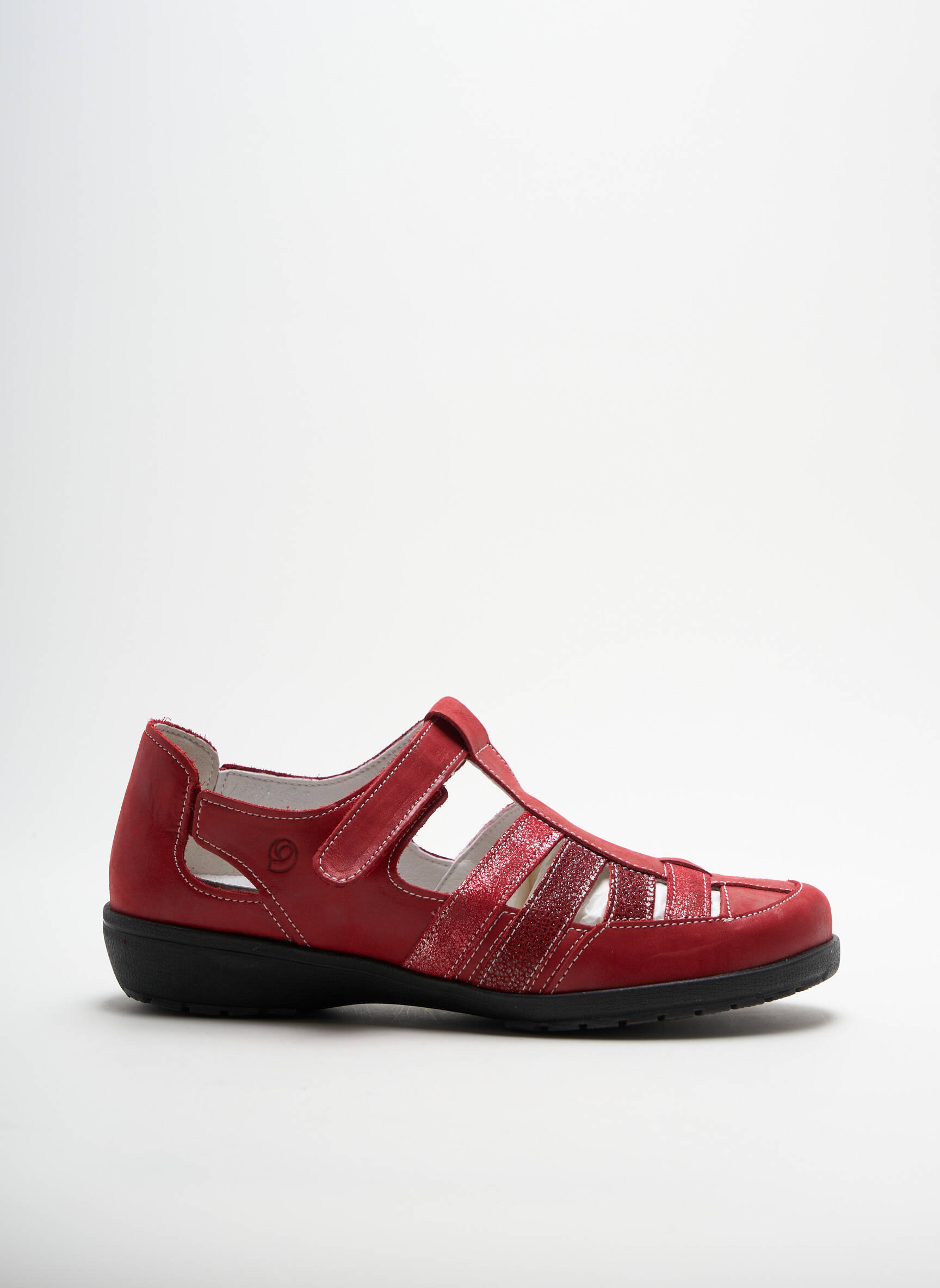 Suave Sandales Nu Pieds Femme couleur rouge