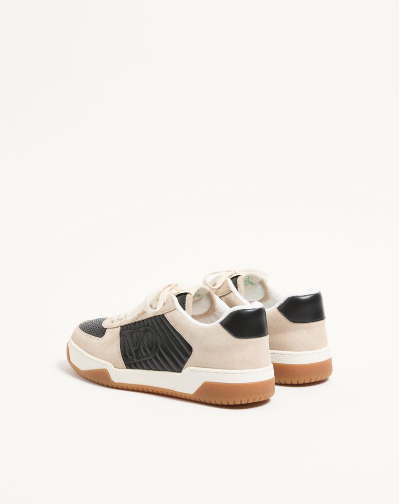 Baskets Sparry en cuir Crust et Nappa