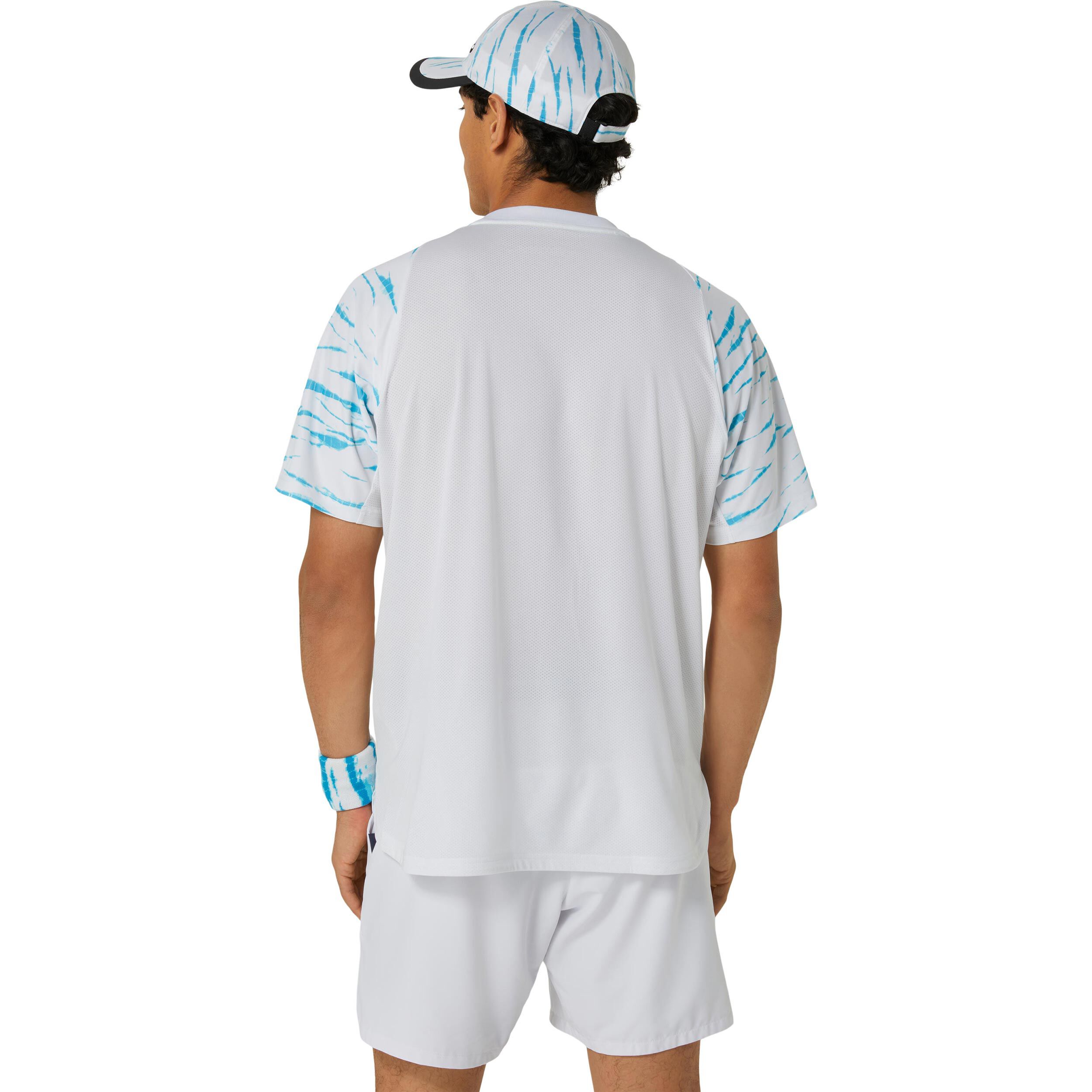 Game T-Shirt Herren - Weiß, Blau