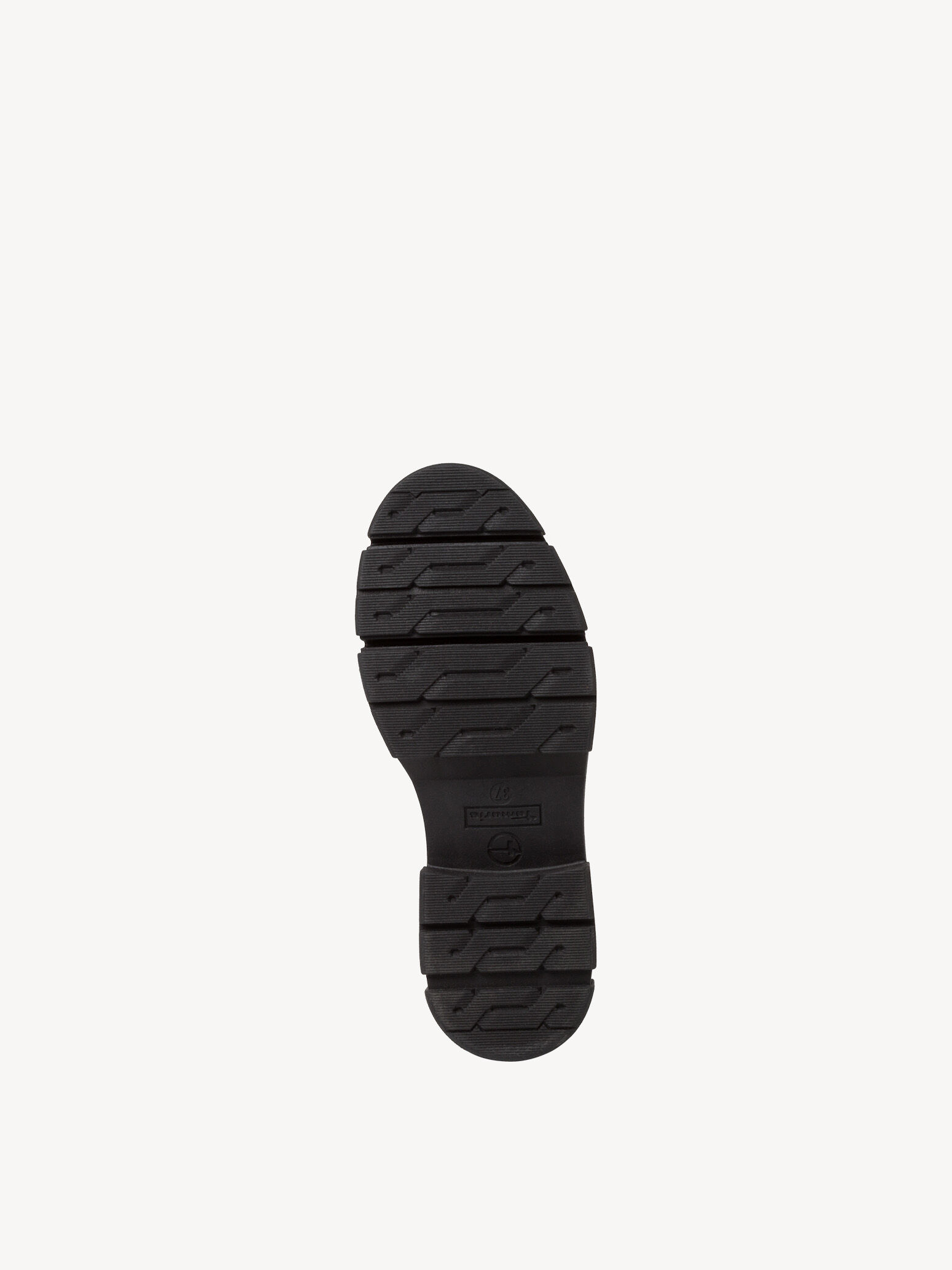 Bottine Chelsea en cuir - gris