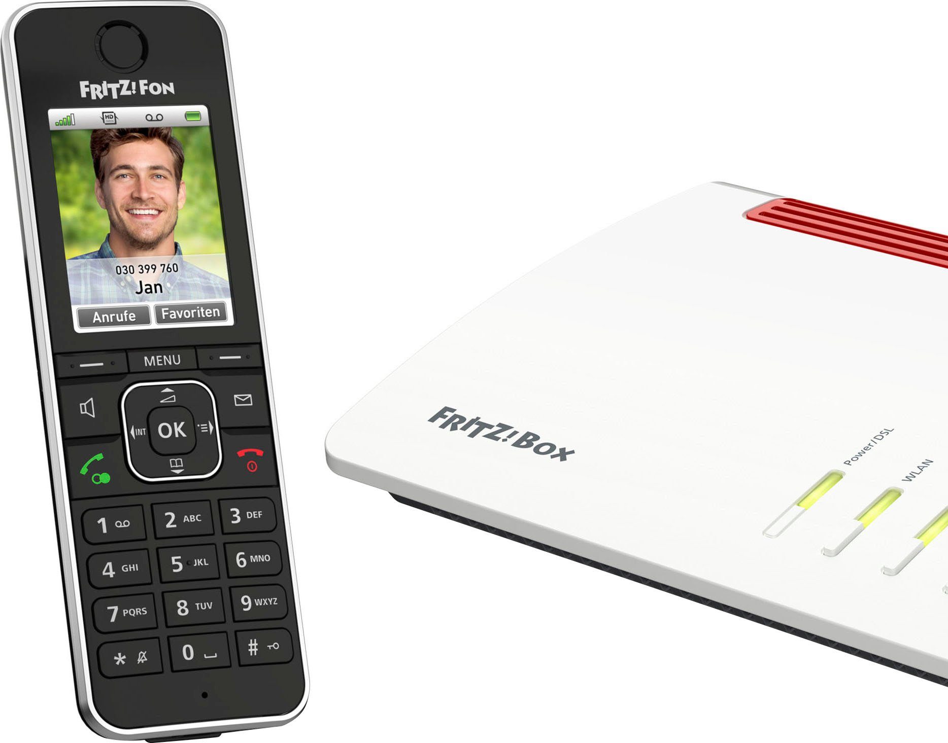 AVM FRITZ!Fon C6 DECT-Telefon (Mobilteile: 1)