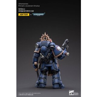 Warhammer 40k Actionfigur 1/18 Ultramarines Primaris Lieutenant Amulius 12 cm