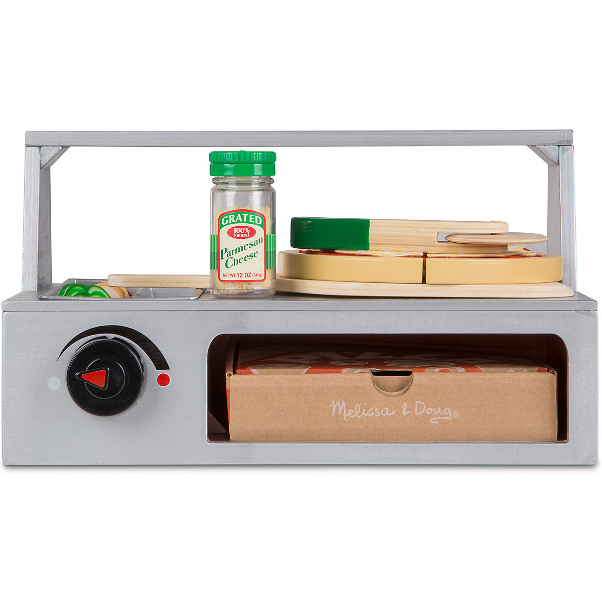 Pizzatheke aus Holz