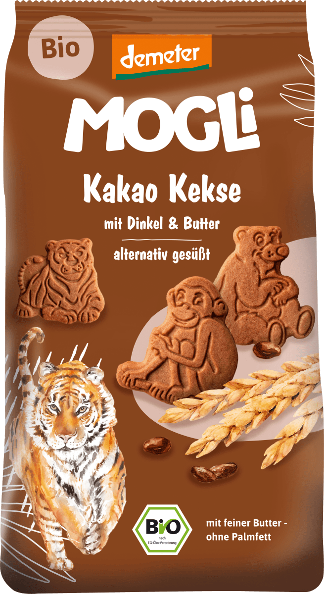 Kinderkekse Kakao ab 3 Jahren, 125 g