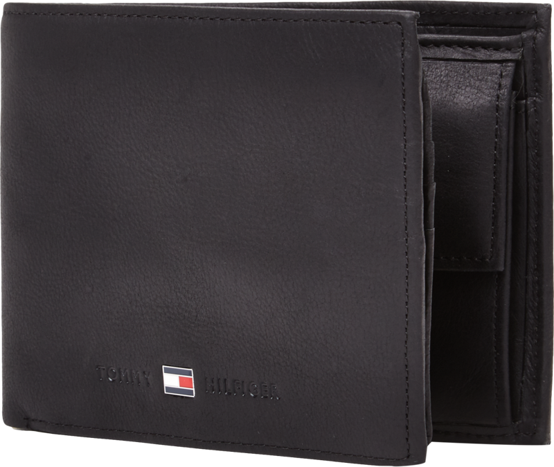 Geldbörse aus Leder in schwarz