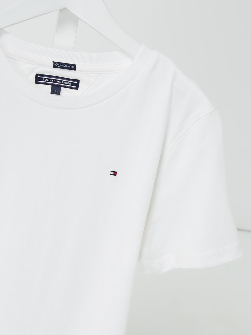 T-Shirt aus Bio-Baumwolle in weiß