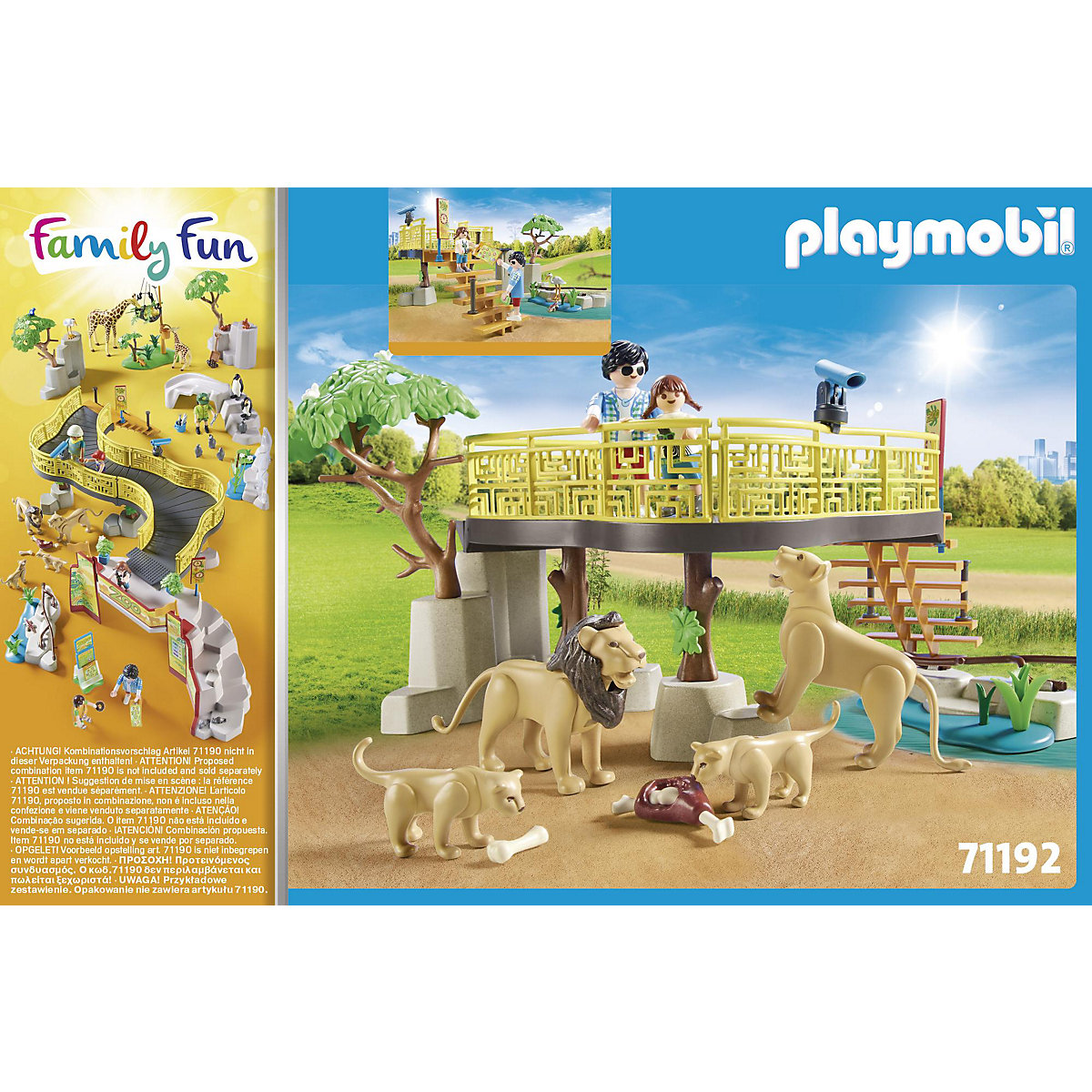 PLAYMOBIL® 71192 Löwen im Freigehege