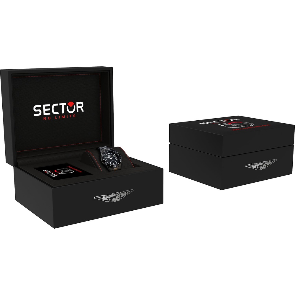 Sector Montre pour hommes Acier inoxydable recylé, Aluminium Montre