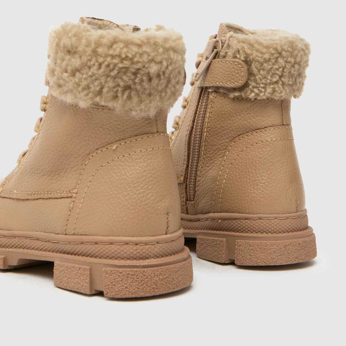 Schuh természetes Charley szőrme Lány kisgyermek csizma