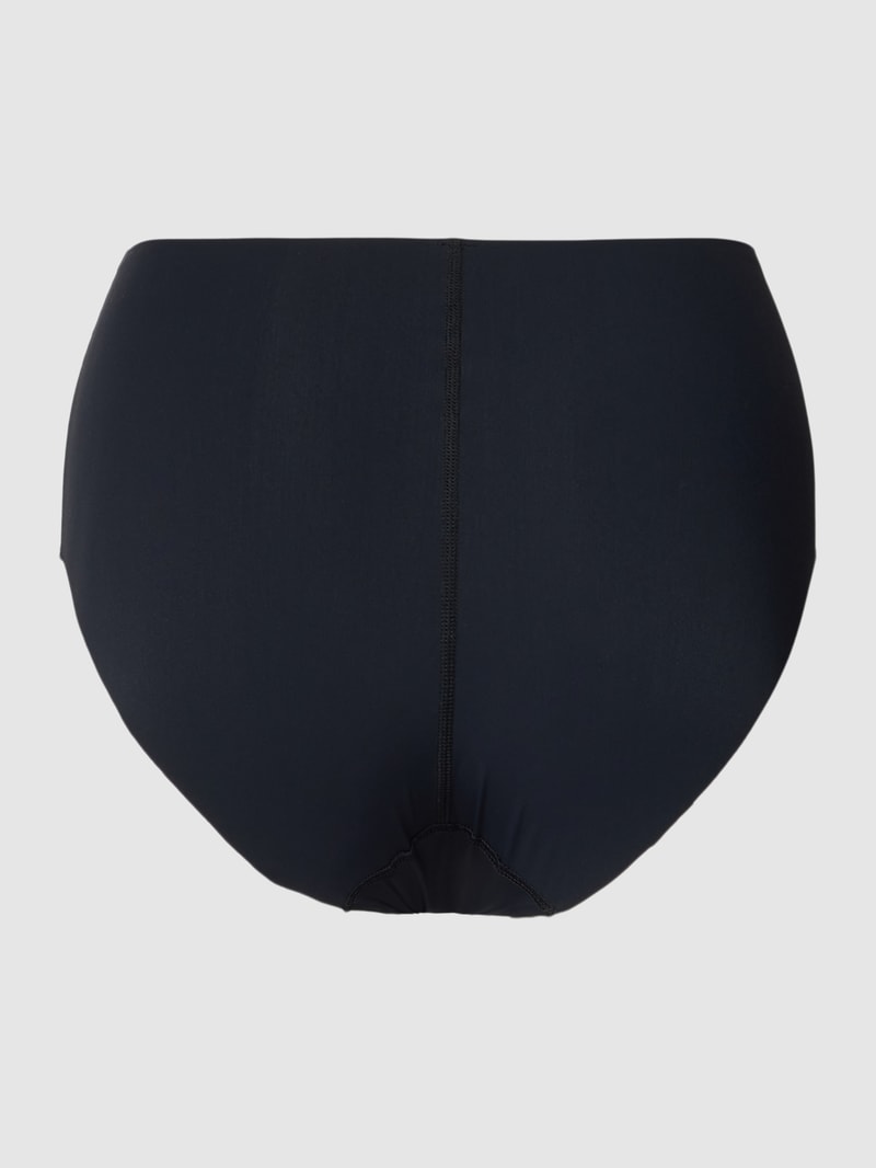 Slip mit Label-Detail in schwarz