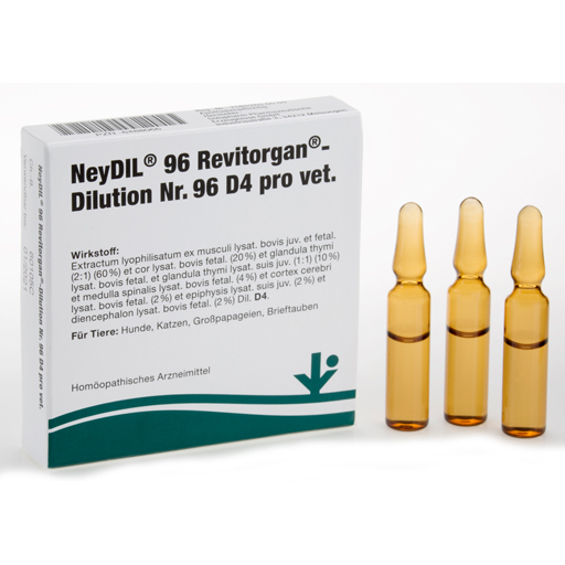 NEYDIL Nr.96 Revitorgan Dil.D 4 pro Ampullen vet.  5X2 ml  Ampullen