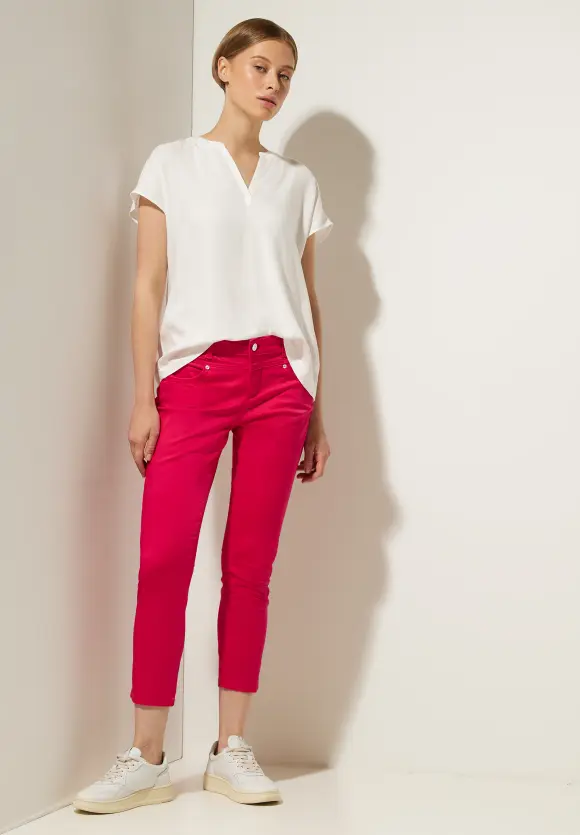 Street One Casual Fit Satinlook Hose