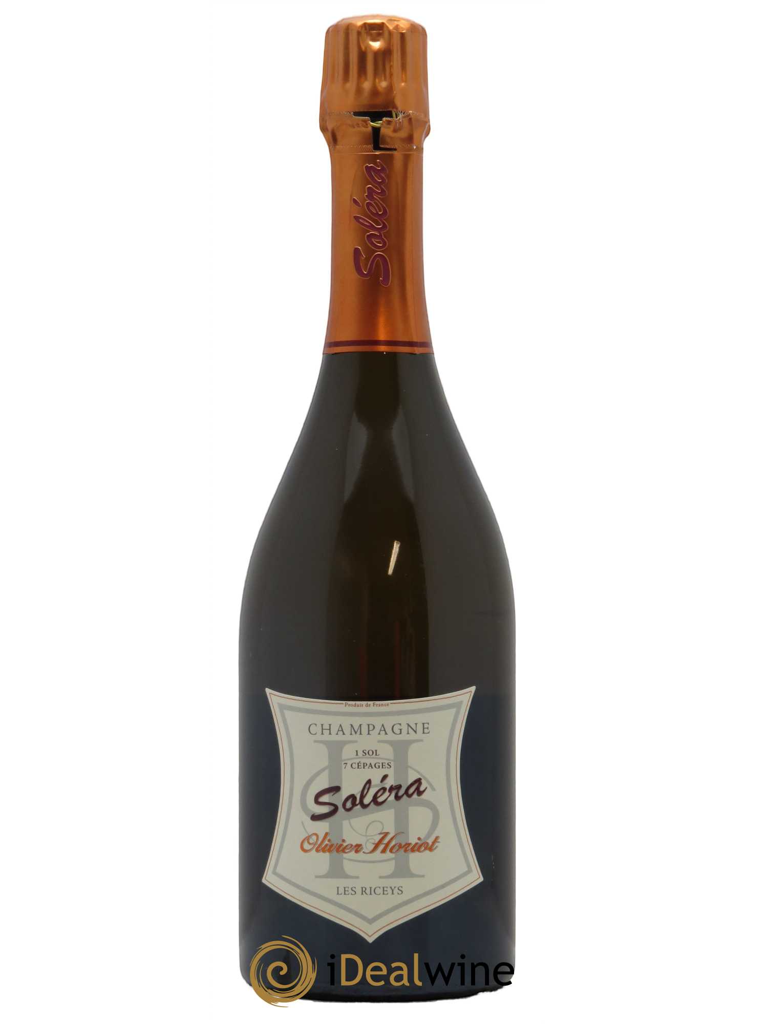 Soléra Brut Nature Olivier Horiot   - Lot de 1 Bouteille