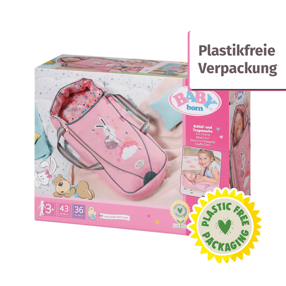 BABY born® Schlaf- und Tragetasche