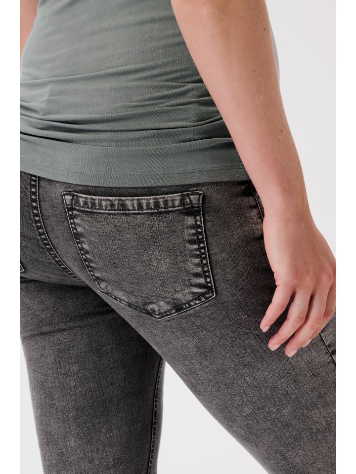 Noppies Skinny Umstandsjeans Avi in Grey Denim günstig kaufen