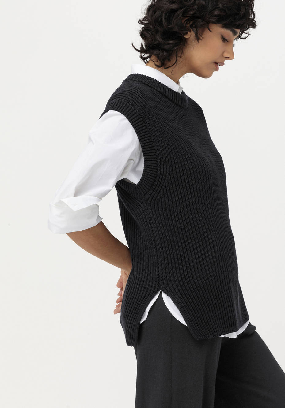 Pullover aus reiner Bio-Baumwolle