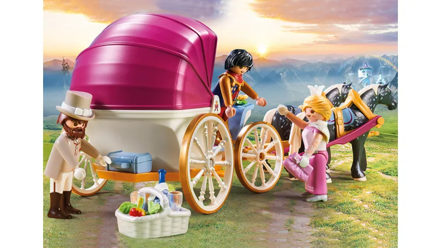 PLAYMOBIL 70449 - Princess - Romantische Pferdekutsche