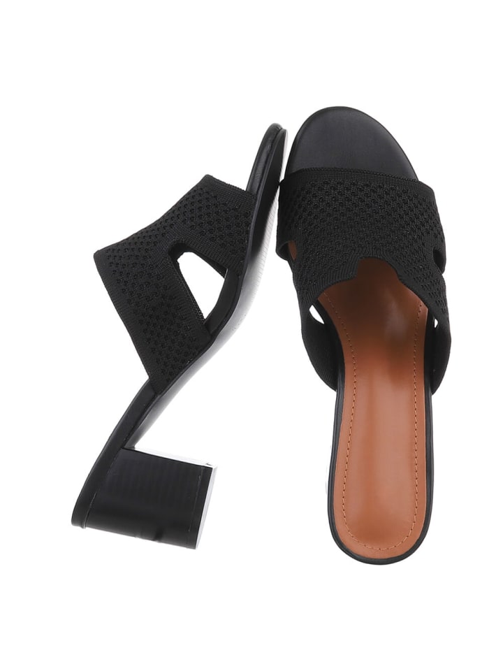 Ital-Design High-Heel Sandalette in Schwarz günstig kaufen