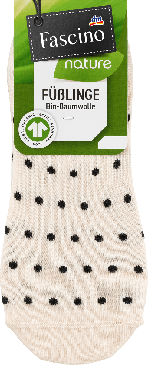 Füßlinge mit Fersen-ABS & Bio-Baumwolle weiß & schwarz Gr. 39-42, 1 St