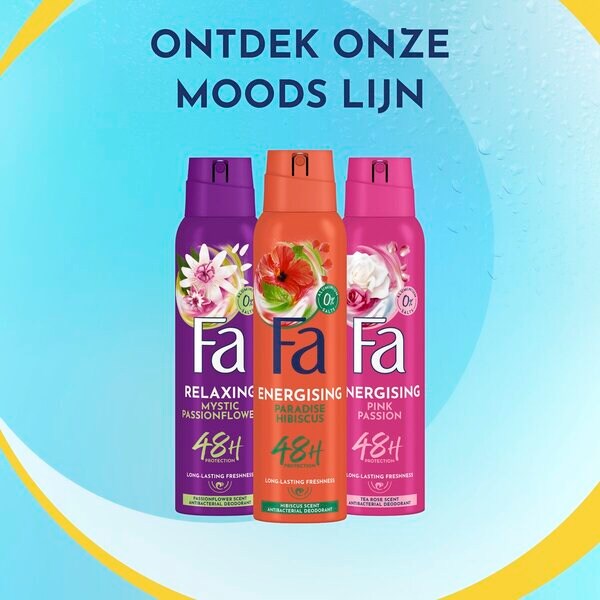 Fa Energising Paradise Hibiscus -deodoranttisuihke 150 ml