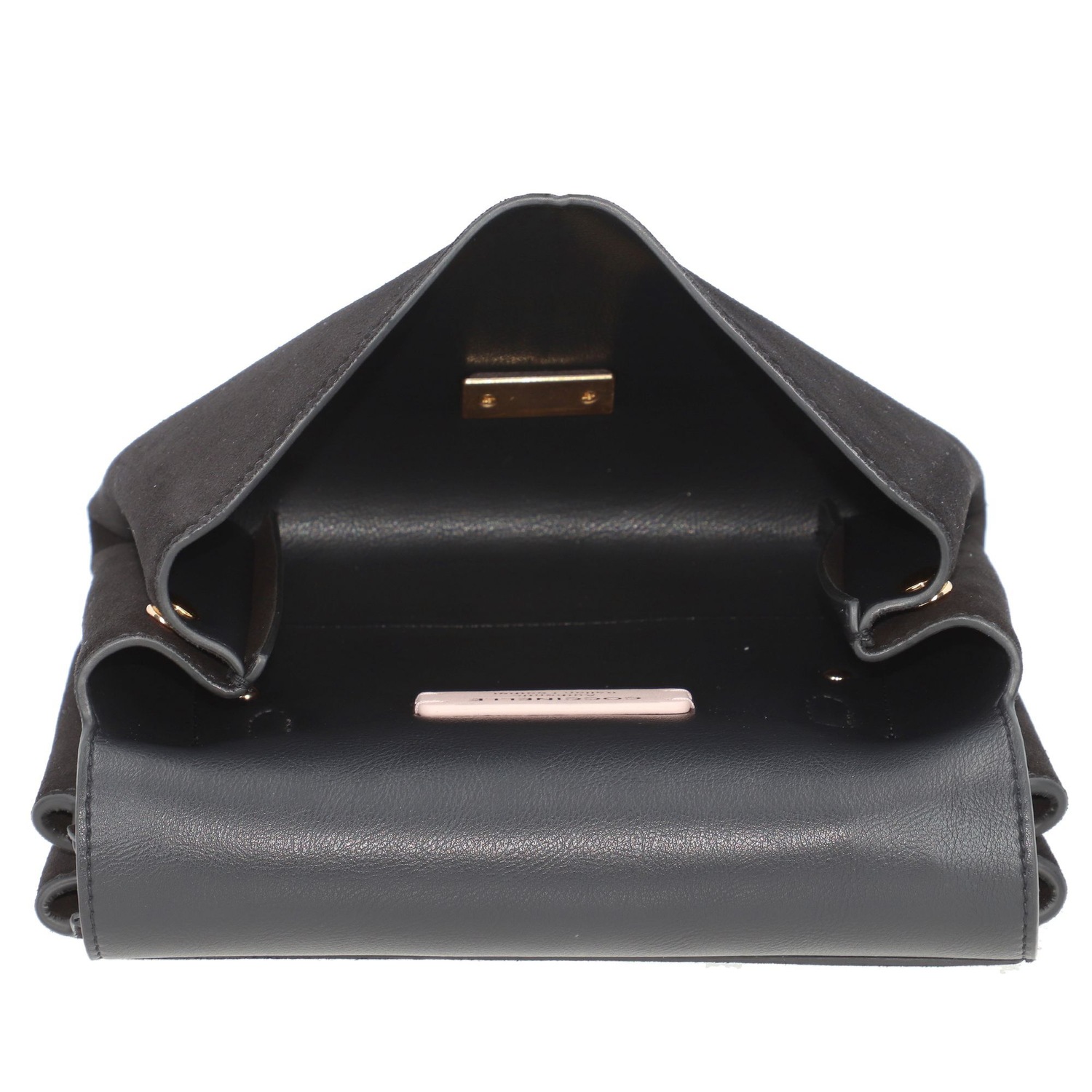 Arlettis Suede Droplet Handtasche Leder 20 cm