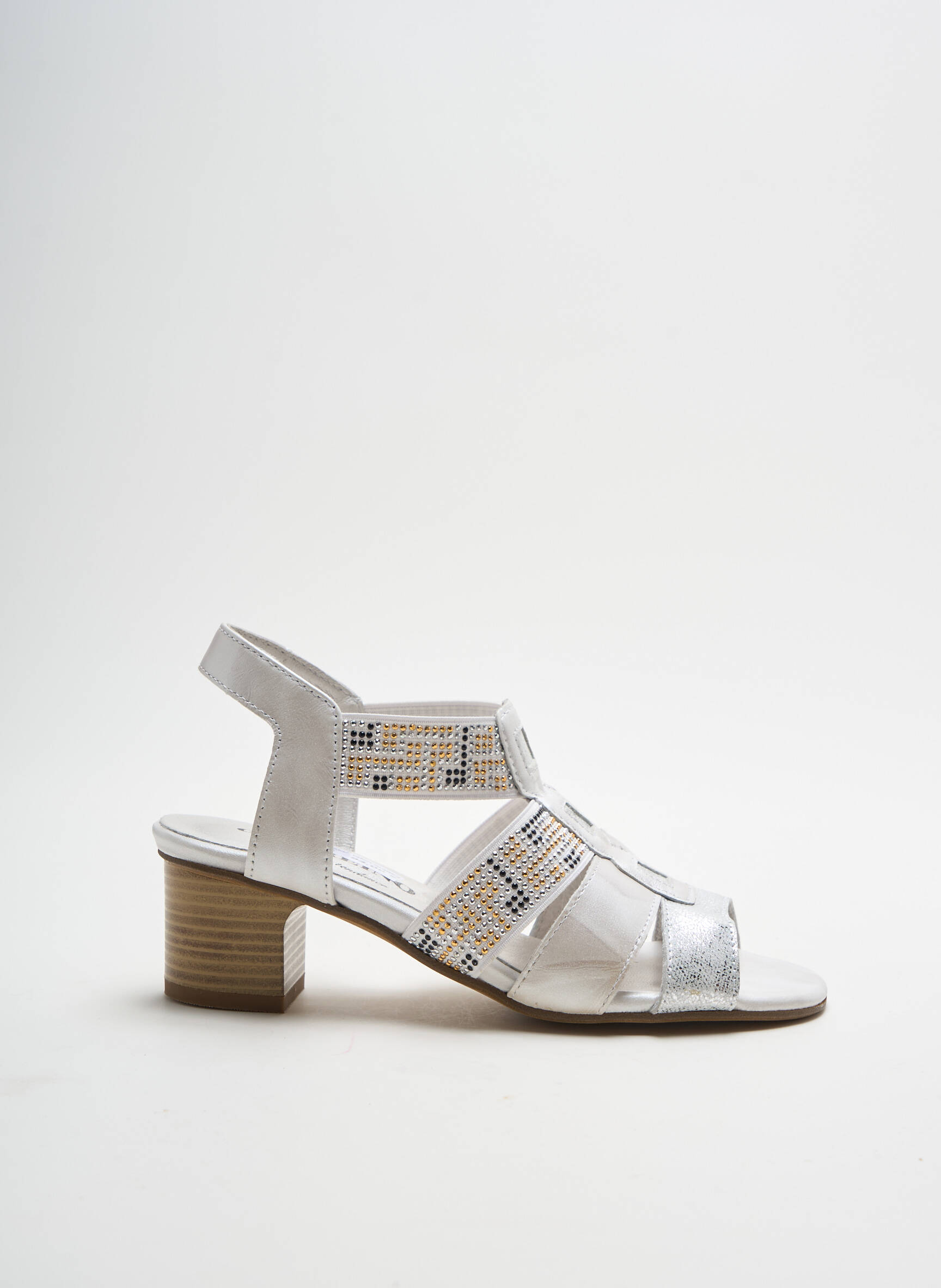 Geo Reino Sandales Nu Pieds Femme couleur gris