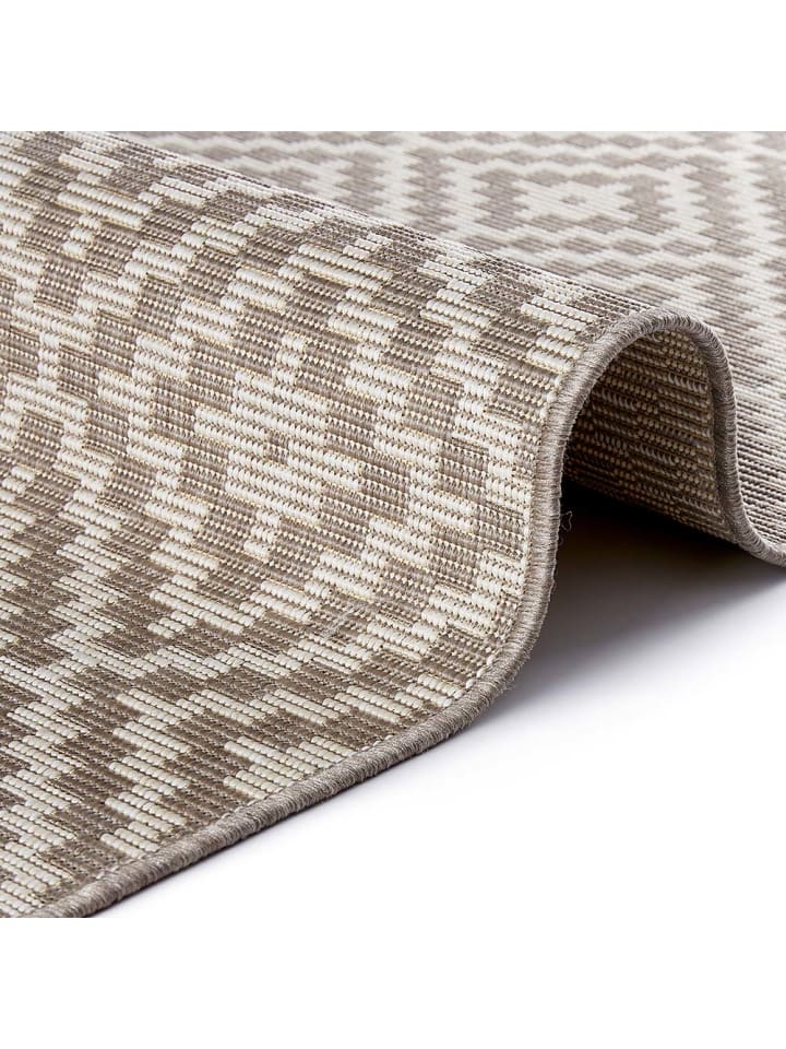 freundin HOME COLLECTION In- & Outdoor Teppich Breeze Taupe günstig kaufen
