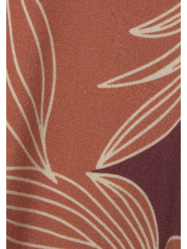 LASCANA Hosenrock in orange-aubergine bedruckt günstig kaufen