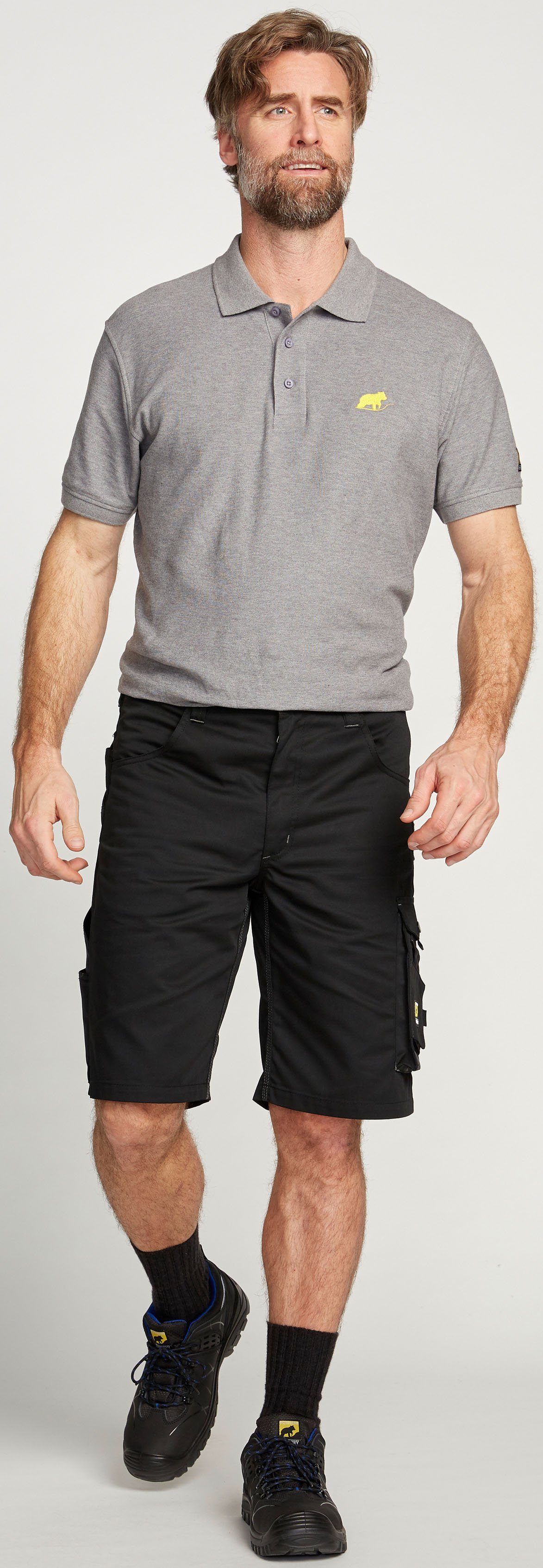 Northern Country worker heavy Sicherheitsschuh (rutschhemmende Gummi-Laufsohle und EVA Abriebschutz im Vorderbereich) Schutzkappe und Durchtrittschutz gemäß Sicherheitsklasse S3, robust