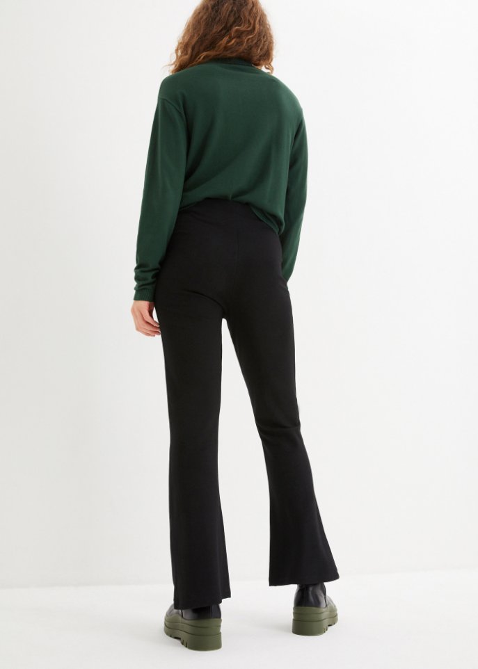 Punto di Roma Hose mit ausgestelltem Bein