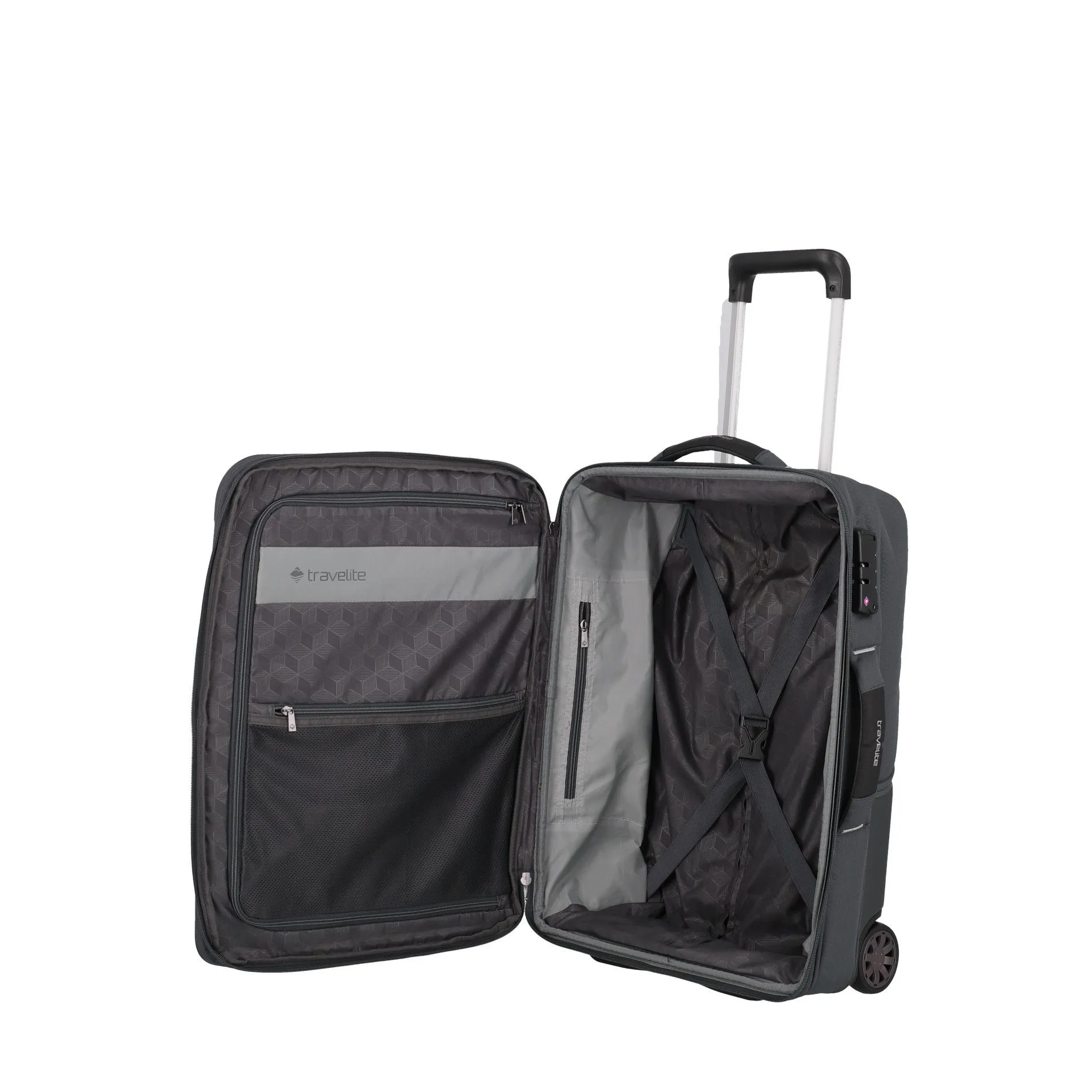 Travelite SKAII Hybrid-Kabinengepäck S 2 Rollen - Gipfelgrau