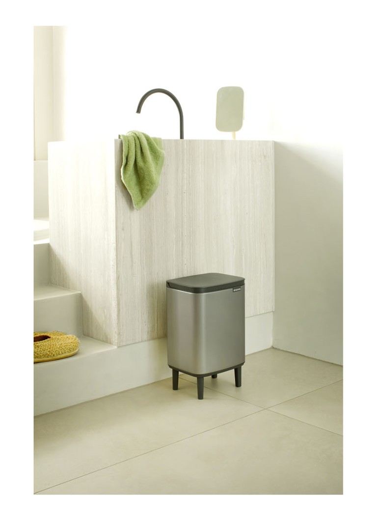 Brabantia Bo Hi waste bin 7 liters with plastic inner bucket