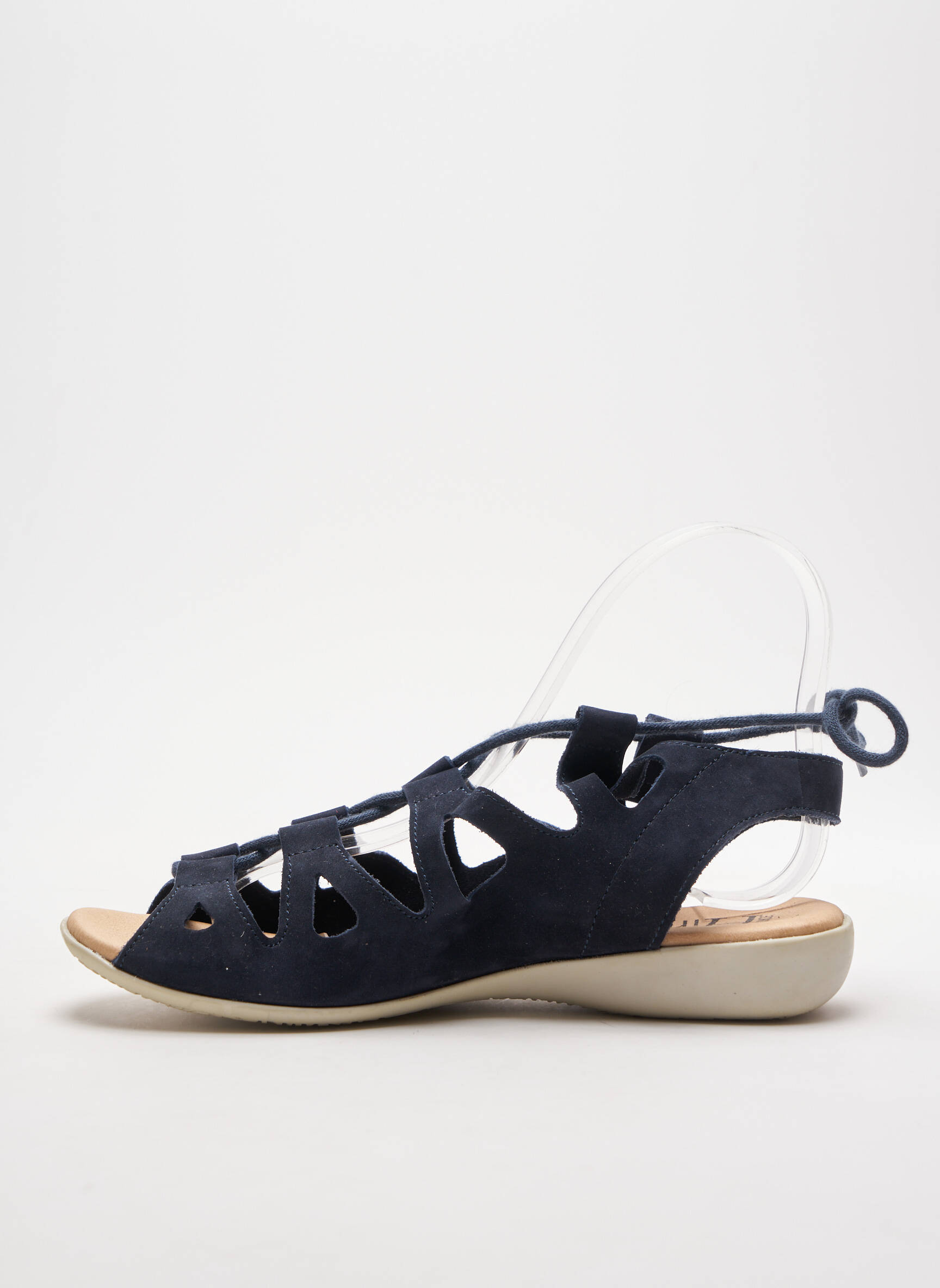 Hirica Sandales Nu Pieds Femme couleur bleu