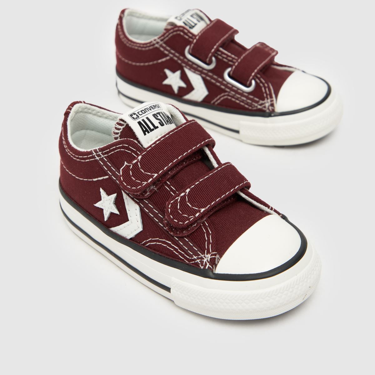 Converse vinröda Star Player 76 v Pojkar Småbarnsskor