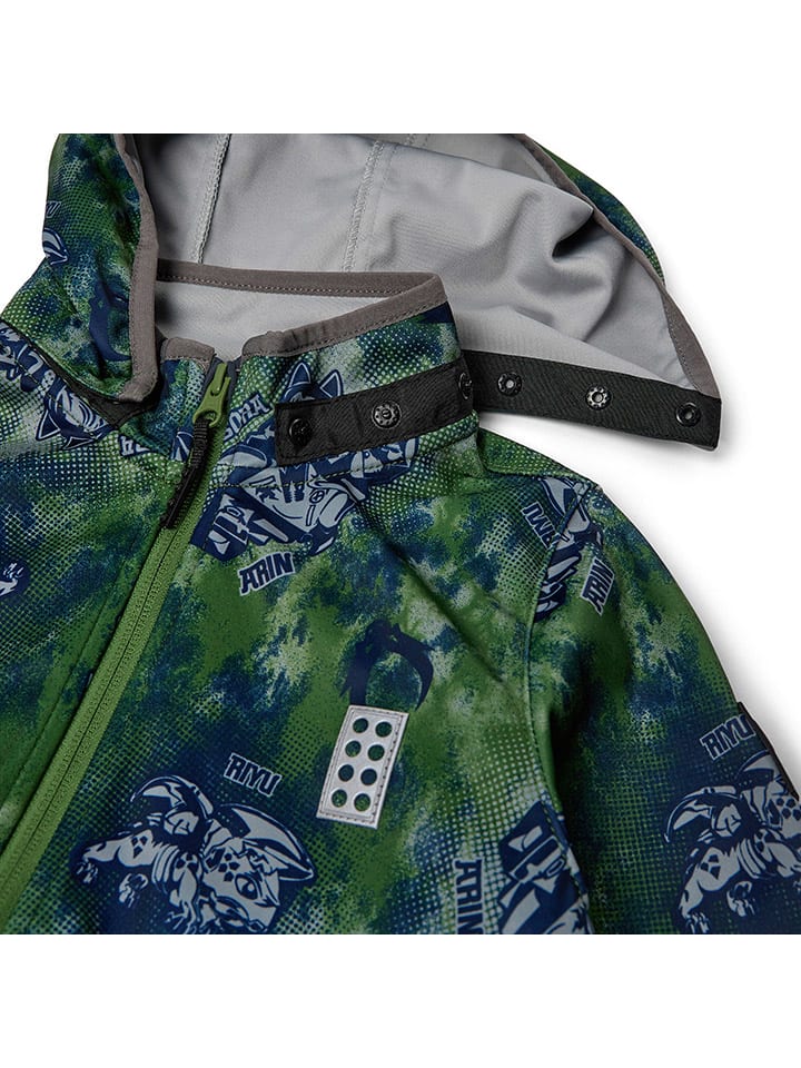 LEGO Softshelljacke in Grün/ Dunkelblau günstig kaufen