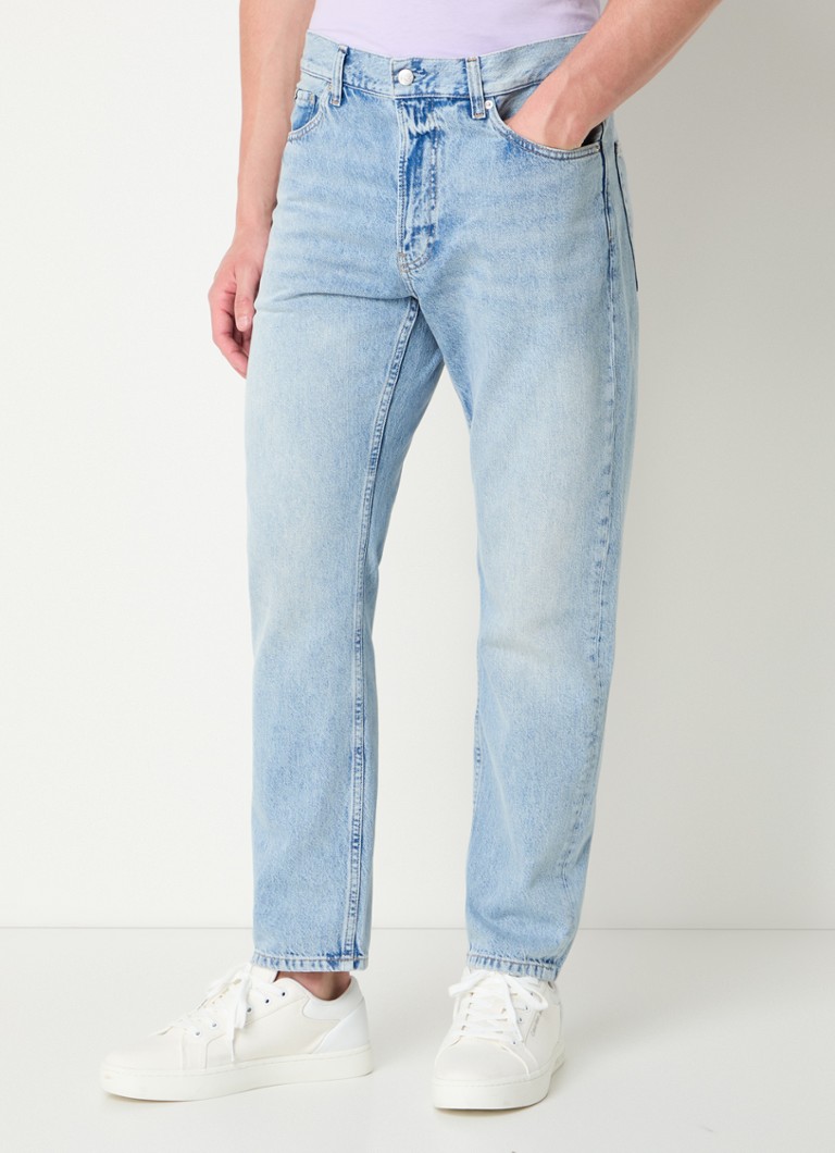 Calvin Klein slim fit jeans med lett vask