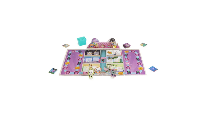 Spin Master Games Gabby‘s Dollhouse Miau-tastisches Spiel