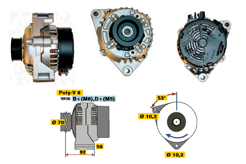 FRIESEN Lichtmaschine Peugeot 9039760 - ATU