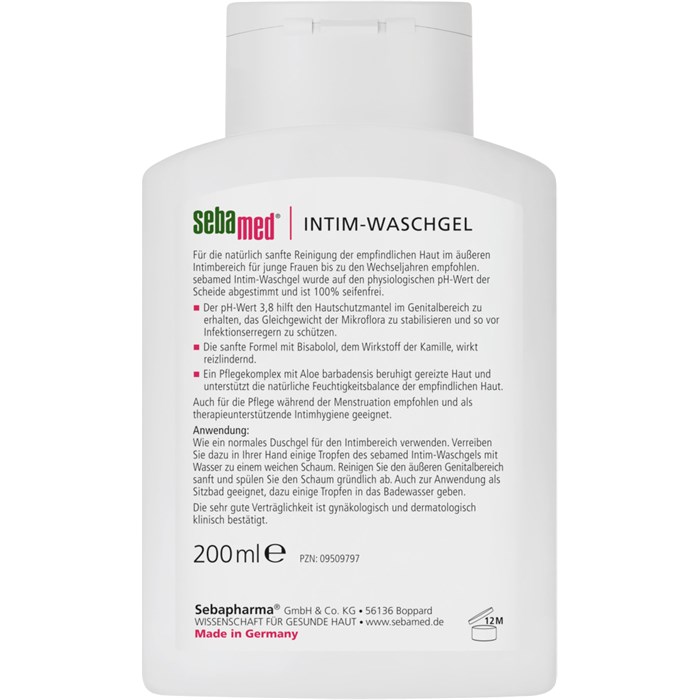 Intim-Waschgel pH-Wert 3,8
