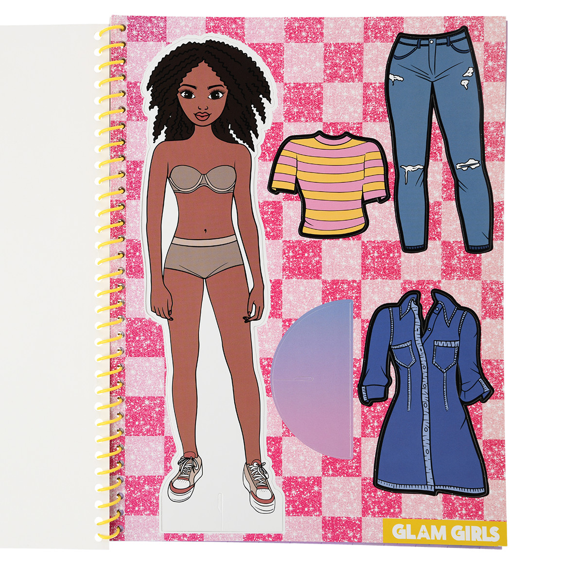 Glam Girls Malbuch mit 24 Seiten