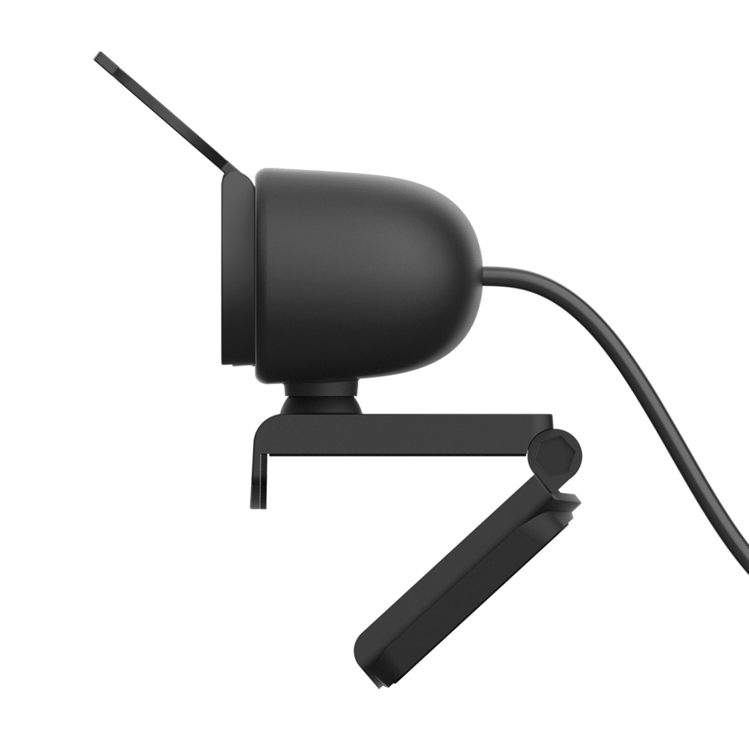 Foscam FOSCAM W81 8 MP Ultra HD USB-Webkamera für Live-Streaming Webcam (Plug and Play, Integriertes Mikrofon, Sichtschutzabdeckung)