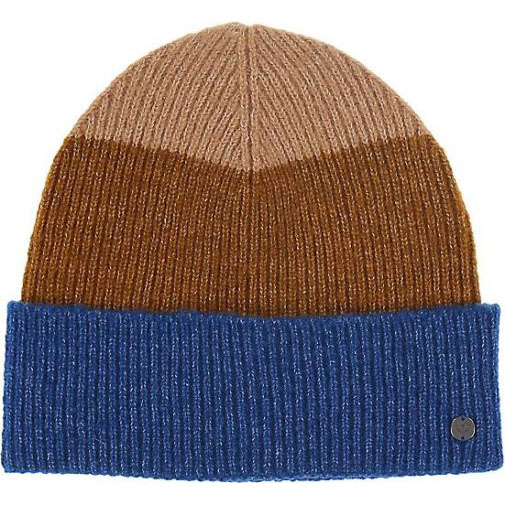 FRAAS Sustainability Edition - Strickmütze mit Colour Blocking