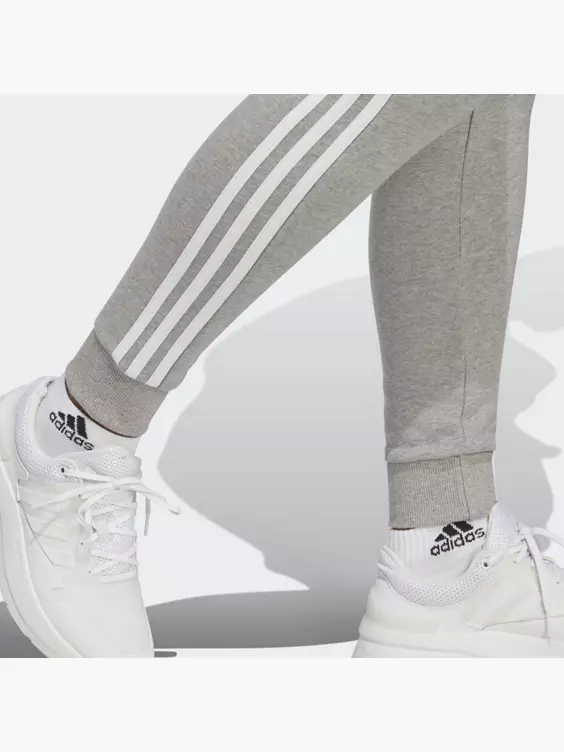 adidas Essentials 3-Streifen French Terry Cuffed Hose