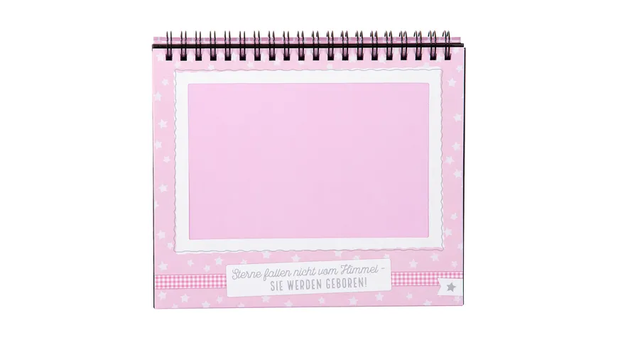 goldbuch Tischaufsteller Sweetheart rosa für 12 Fotos 10x15 cm rosa