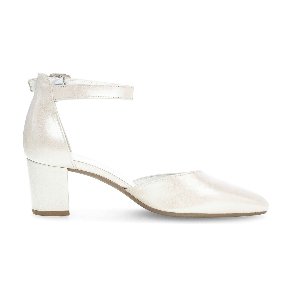 Gabor fashion Spangenpumps weiß