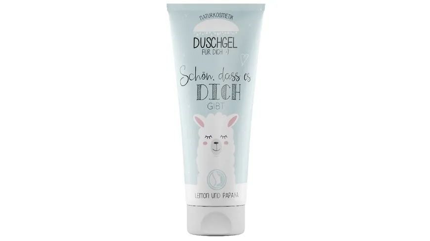 Geschenk für Dich Duschgel Lama Schön, dass es dich gibt 200 ml