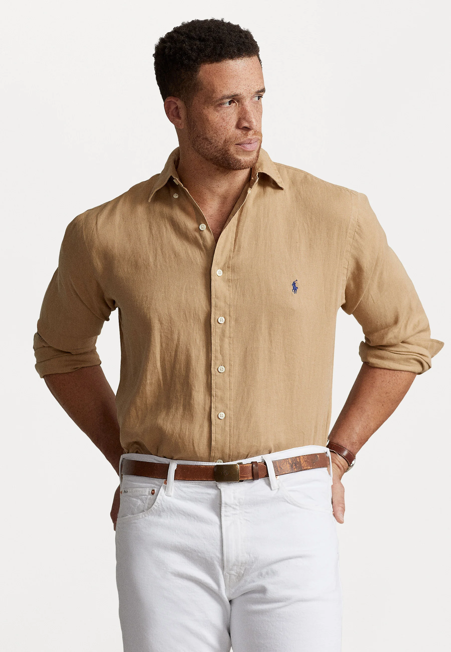 Camisa deportiva de manga larga Polo Ralph Lauren Big & Tall