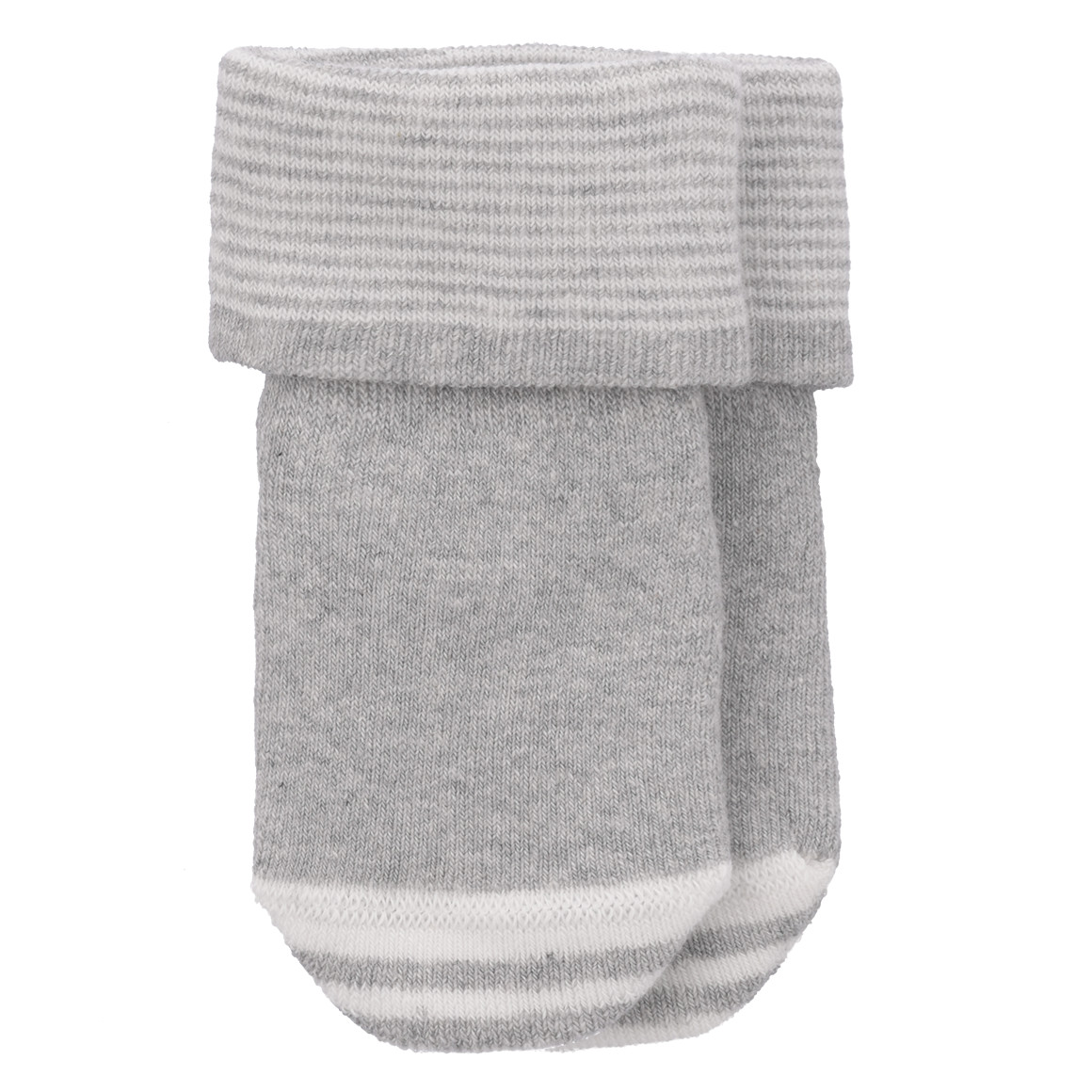 2 Paar Newborn Socken mit Frottee-Ausstattung