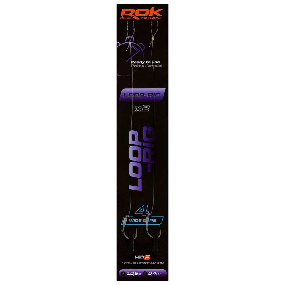 Rok Loop-Rig Wide Gape Rig (x2)